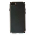 Newface iPhone 7 Coco Deri Silikon Kapak Siyah Kılıf