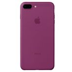 Newface iPhone 8 Plus PP Ultra İnce Kapak Pembe Cep Telefonu Kılıfı