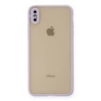 Newface iPhone XS Max Kılıf Montreal Silikon Kapak Mor Cep Telefonu Kılıfı