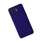 Newface Oppo Reno 4 Lite Nano İçi Kadife Silikon Mor Cep Telefonu Kılıfı