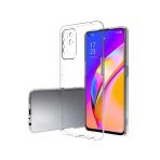 Newface Oppo Reno 5 Lite Lüx Şeffaf Silikon Cep Telefonu Kılıfı