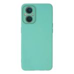 Newface Oppo Reno 7 Lite Kılıf Lansman Glass Kapak - Turkuaz