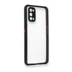 Newface Realme 7 Pro Miami Şeffaf Silikon Fuşya Cep Telefonu Kılıfı