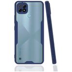 Newface Realme C21 Kılıf Platin Silikon - Lacivert