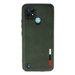 Newface Realme C21 Loop Deri Silikon - Yeşil Kılıf