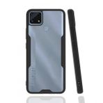 Newface Realme C25 Platin Silikon - Siyah Kılıf