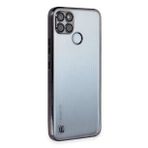 Newface Realme C25Y Kılıf Razer Lensli Silikon - Siyah