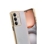 Newface Realme C75 4G Kılıf Razer Lensli Silikon - Gold
