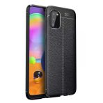 Newface Samsung Galaxy A02s Kılıf Auto Focus Kapak - Siyah
