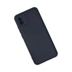 Newface Samsung Galaxy A03 Nano İçi Kadife Silikon - Lacivert Kılıf