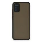 Newface Samsung Galaxy A03S Montreal Silikon Kapak - Siyah Kılıf