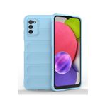 Newface Samsung Galaxy A03S Optimum Silikon - Sky Blue Kılıf
