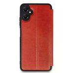 Newface Samsung Galaxy A05 Kılıf Flip Cover - Kırmızı