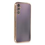 Newface Samsung Galaxy A14 4g Kılıf Razer Lensli Silikon - Gold