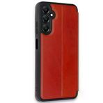 Newface Samsung Galaxy A16 5G Kılıf Flip Cover - Kırmızı