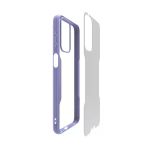 Newface Samsung Galaxy A23 4G Platin Silikon - Kırmızı Kılıf
