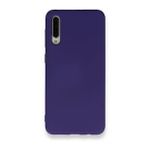 Newface Samsung Galaxy A30S Nano İçi Kadife Silikon Mor Cep Telefonu Kılıfı