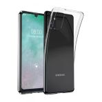 Newface Samsung Galaxy A31 Lüx Şeffaf Silikon Cep Telefonu Kılıfı