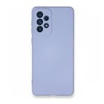 Newface Samsung Galaxy A33 5G Nano İçi Kadife Silikon Lila Cep Telefonu Kılıfı