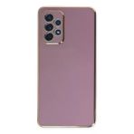 Newface Samsung Galaxy A52 Volet Silikon Mor Cep Telefonu Kılıfı