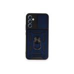 Newface Samsung Galaxy A54 5G Pars Lens Yüzüklü Silikon Lacivert Cep Telefonu Kılıfı