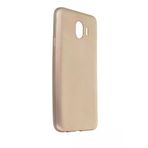 Newface Samsung Galaxy J4 Kılıf First Silikon - Gold