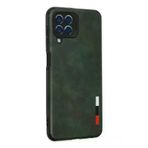 Newface Samsung Galaxy M33 Loop Deri Silikon - Yeşil Kılıf