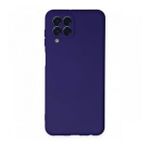 Newface Samsung Galaxy M33 Nano İçi Kadife Silikon Mor Cep Telefonu Kılıfı