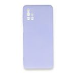 Newface Samsung Galaxy M51 Nano İçi Kadife Silikon Lila Cep Telefonu Kılıfı
