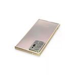 Newface Samsung Galaxy Note 20 Ultra Razer Lensli Silikon - Gold Kılıf