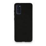 Newface Samsung Galaxy S20 Nano İçi Kadife Silikon Siyah Cep Telefonu Kılıfı
