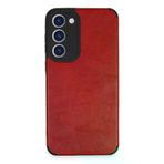NewFace Samsung Galaxy S23 Plus Kılıf Loop Deri Silikon - Kırmızı