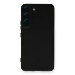 Newface Samsung Galaxy S23 Plus Nano İçi Kadife Silikon - Siyah Kılıf