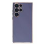 Newface Samsung Galaxy S23 Ultra Volet Silikon - Mavi Kılıf