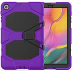 Newface Samsung Galaxy T510 Tab A 10.1 Kılıf Griffin Tablet Kapak - Mor Ferrg