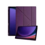Newface Samsung Galaxy Tab A11 Kalemlikli Mars Tablet Kılıfı - Mürdüm