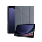 Newface Samsung Galaxy Tab A11 Plus Kalemlikli Mars Tablet Kılıfı - Koyu Gri