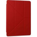Newface Samsung Galaxy Tab A9 Plus Kılıf Kalemlikli Mars Tablet Kılıfı - Kırmızı 11