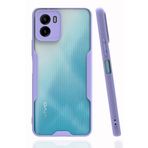 Newface Vivo Y15S Platin Silikon Lila Cep Telefonu Kılıfı