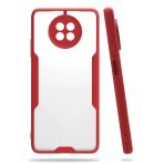 Newface Xiaomi Mi 10T Lite Platin Silikon Kırmızı Cep Telefonu Kılıfı