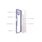 Newface Xiaomi Mİ 11 Lite Platin Silikon Yeşil Cep Telefonu Kılıfı