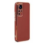 Newface Xiaomi Mi 12T Pro Volet Silikon Kırmızı Kılıf