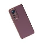 Newface Xiaomi Mi 12T Pro Volet Silikon Mor Kılıf