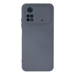 Newface Xiaomi Poco M4 Pro 4g Kılıf Nano İçi Kadife Silikon - Gri