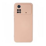 Newface Xiaomi Poco M4 Pro 4G Nano İçi Kadife Silikon Pudra Cep Telefonu Kılıfı
