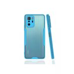 Newface Xiaomi Poco X3 GT Platin Silikon Mavi Cep Telefonu Kılıfı