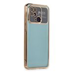 Newface Xiaomi Redmi 10C Kılıf Razer Lensli Silikon - Gold