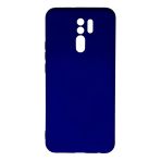 Newface Xiaomi Redmi 9 Nano İçi Kadife Silikon Lacivert Cep Telefonu Kılıfı