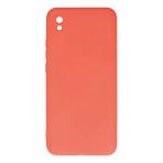 Newface Xiaomi Redmi 9A Nano İçi Kadife Silikon Turuncu Cep Telefonu Kılıfı