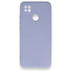Newface Xiaomi Redmi 9C Nano İçi Kadife Silikon Lila Cep Telefonu Kılıfı